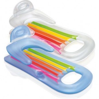 Надувной матрас-кресло для плавания INTEX 58802 160х85см с окном до 100кг от 14 лет, 2 цвета Надувной матрас-кресло для плавания INTEX 58802 160х85см с окном до 100кг от 14 лет, 2 цвета