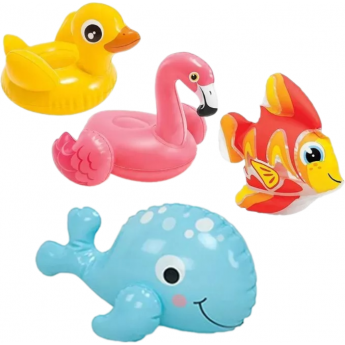 Надувные игрушки INTEX 59590 4 вида, от 2 лет Надувные игрушки INTEX 59590 4 вида, от 2 лет